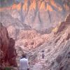 « L’or rouge de l’Horeb » Descente du Djebel Mussa, péninsule du Sinaï. @ Alexis Congourdeau