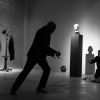 Performance entre K. Kôko et M. Tsengaris au musée Kolumbia à Cologne en 2018. 